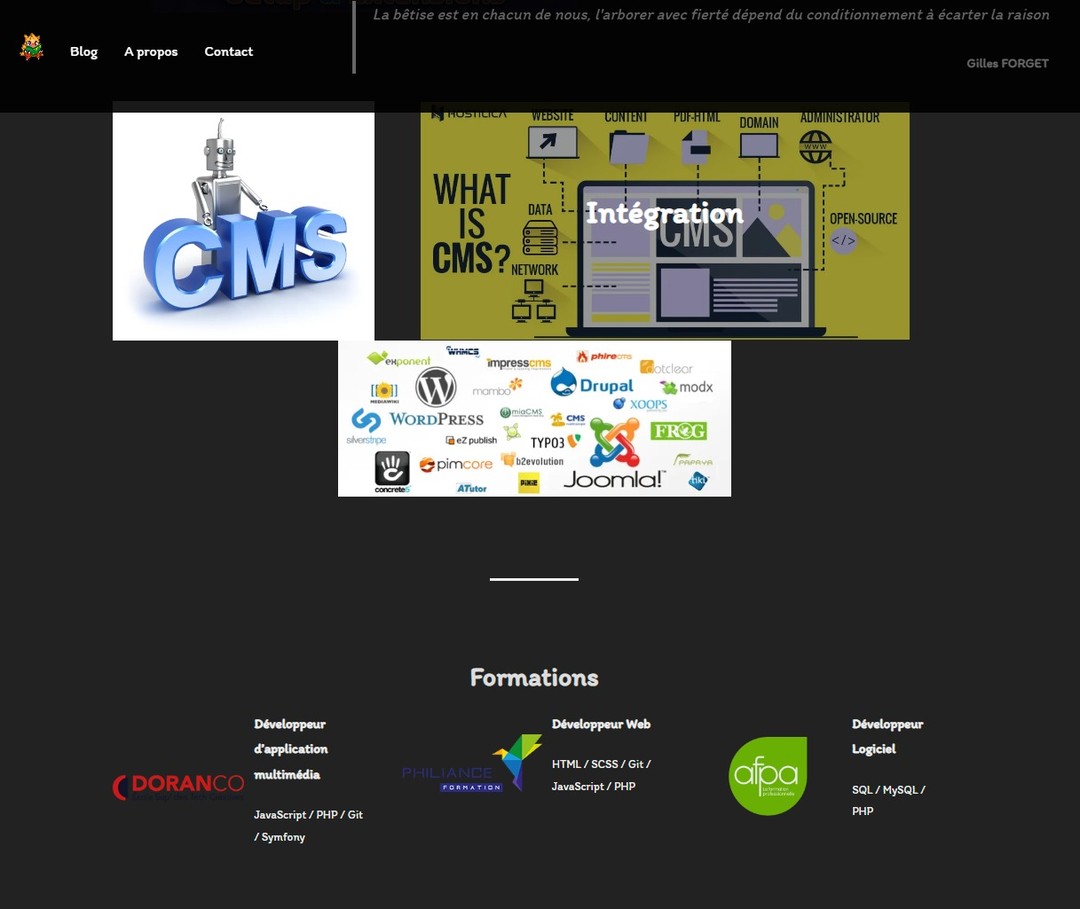CMS WordPress
https://forget.contact/